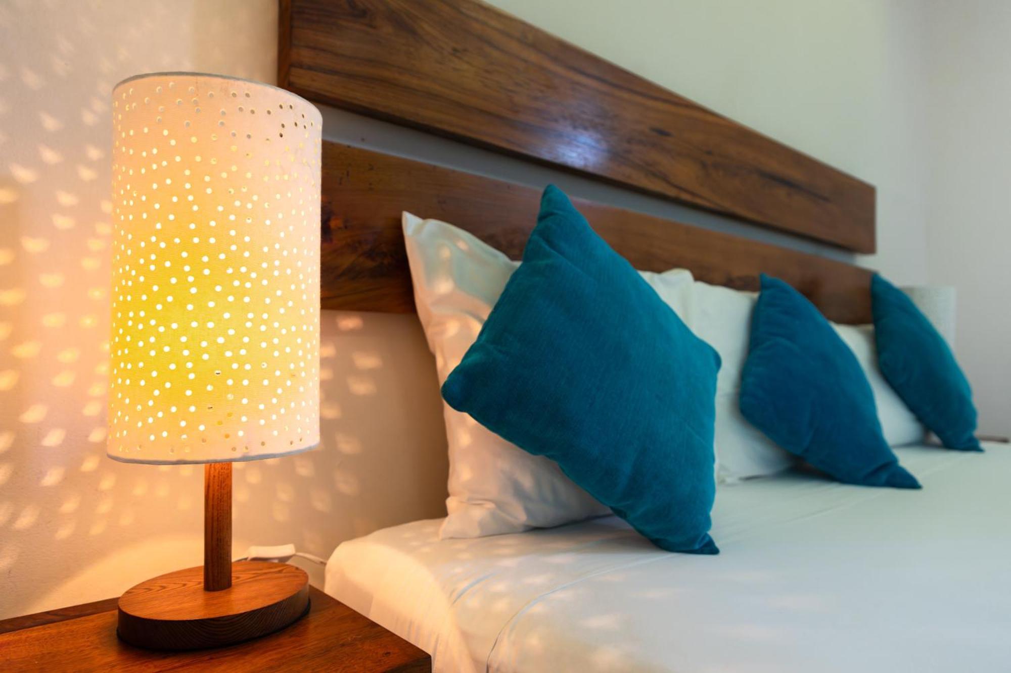 Aquastar Hotel & Apartments Mahahual Bagian luar foto