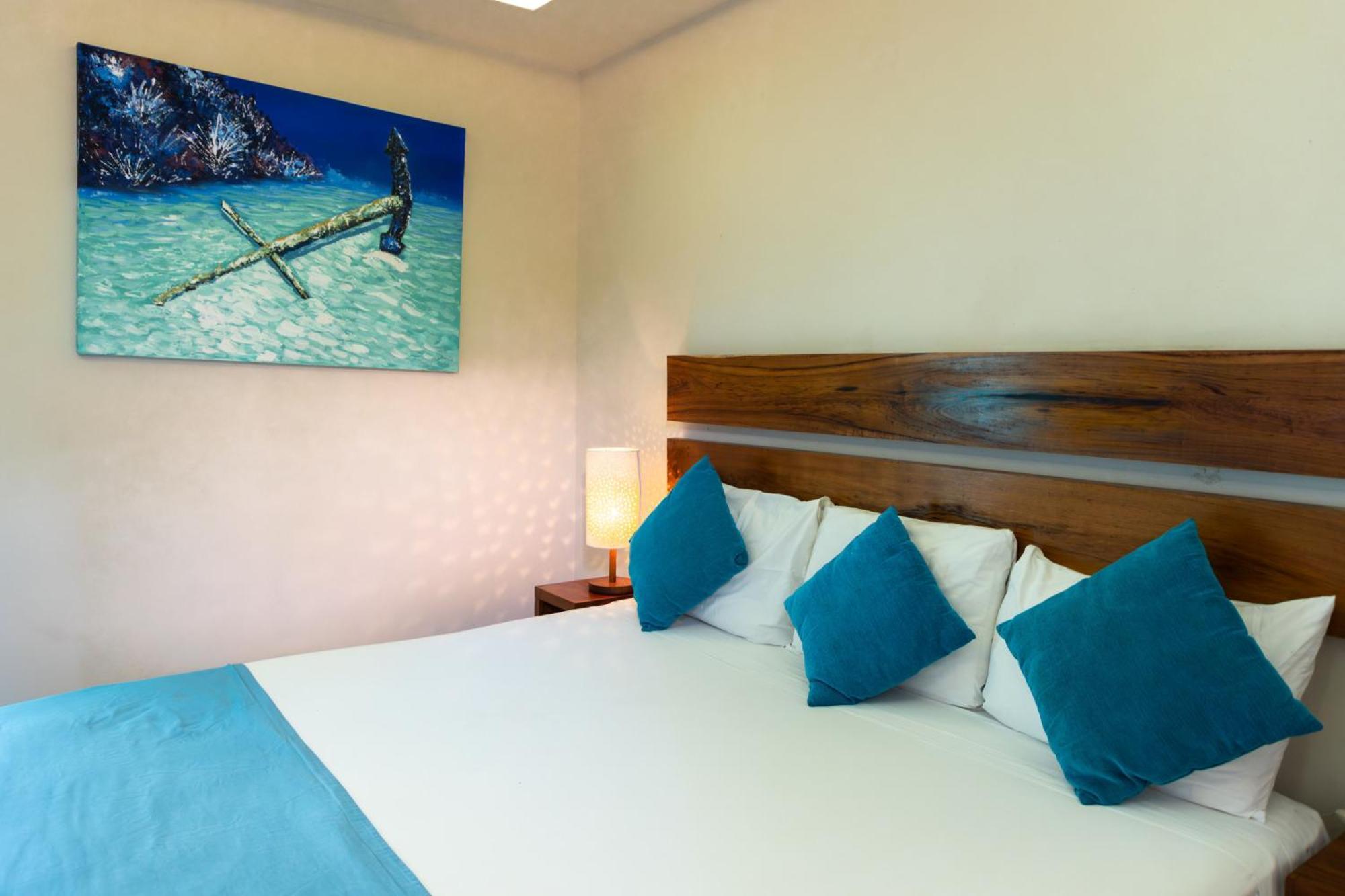 Aquastar Hotel & Apartments Mahahual Bagian luar foto